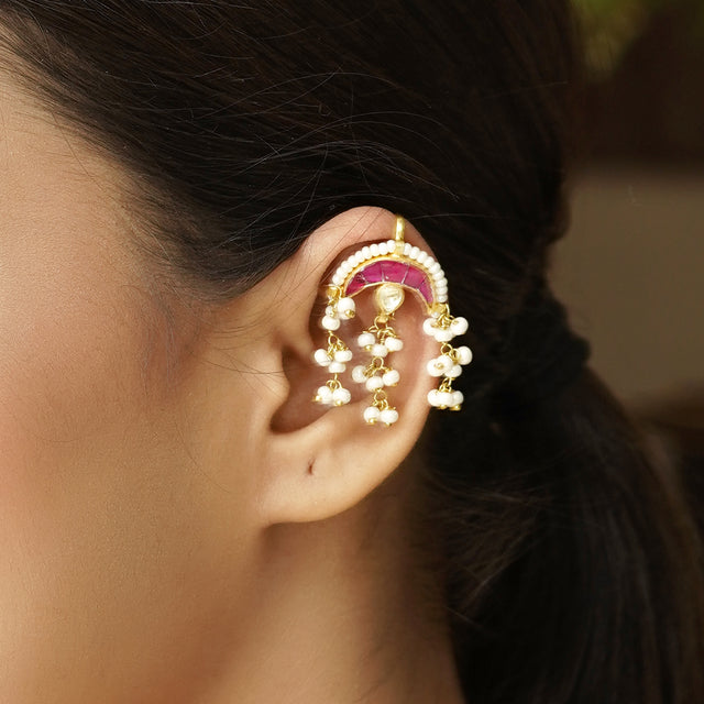 22k Gold Plated Avika Earcuff