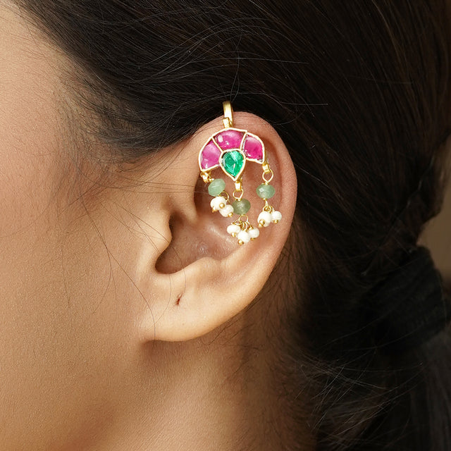 22k Gold Plated Megha Earcuff