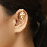 22k Gold Plated Shrinika Earcuff