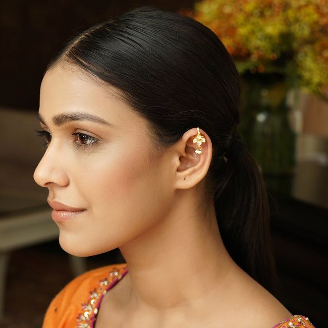 22k Gold Plated Riha Earcuff