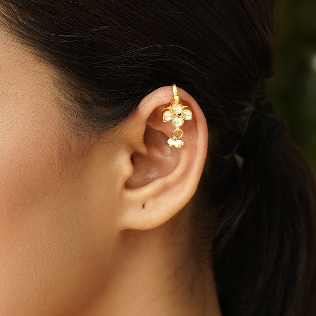 22k Gold Plated Riha Earcuff