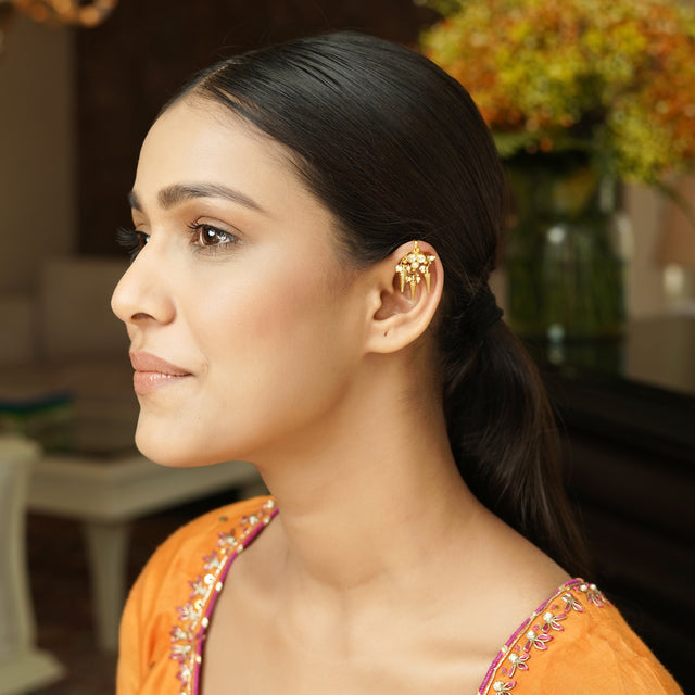 22k Gold Plated Nikita Earcuff