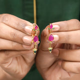 22k Gold Plated Taru Tulip Earcuff