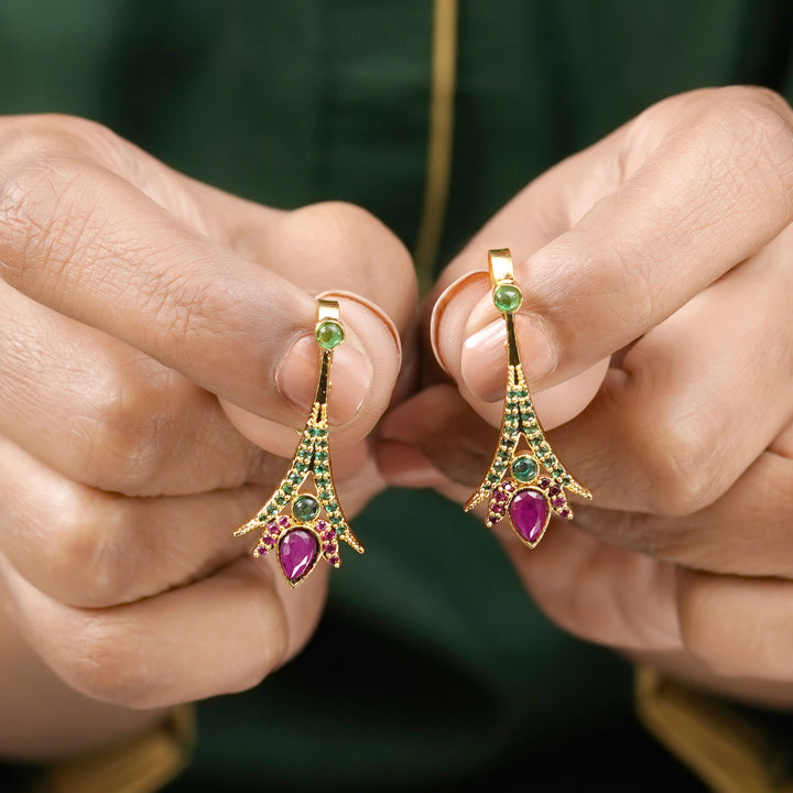 22k Gold Plated Tarika Lotus Earcuff