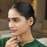 22k Gold Plated Tarika Drop Earcuff