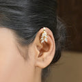 22k Gold Plated Tarika Leaflet Earcuff