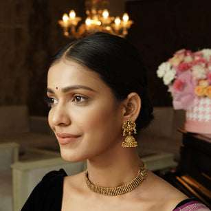 22k Gold Plated Viha Necklace Set