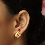 22k Gold Plated Yogeswari Necklace Set