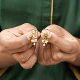 22k Gold Plated Tarika Trishul Earcuff