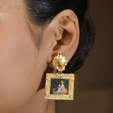 Pichwai Mitali 22k Gold Plated Necklace