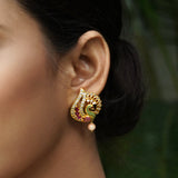 22k Gold Plated Alka Pendant Set