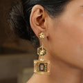 Pichwai Dalaja 22k Gold Plated Earring