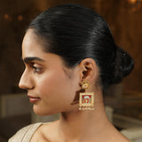 Pichwai Anusha 22k Gold Plated Earring