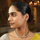 Gemstone Deeksha 22k Gold Plated Necklace Set