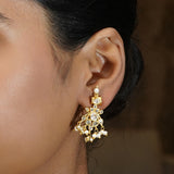 Gemstone Deepali 22k Gold Plated Necklace Set