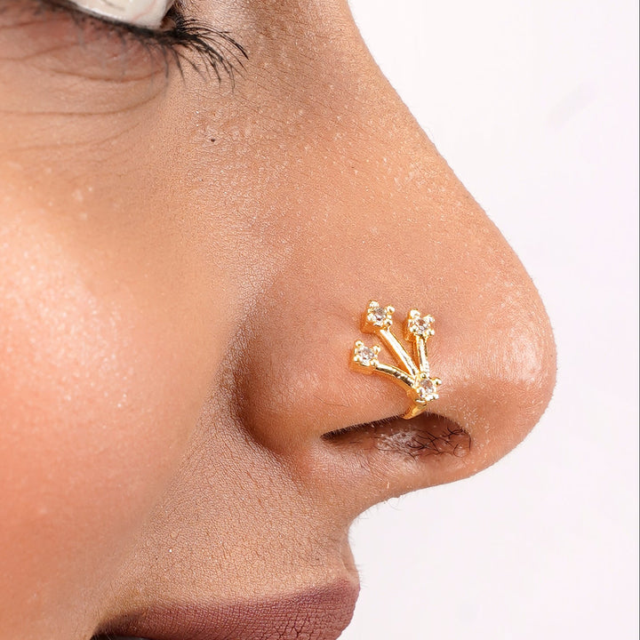 22k Gold Plated Meher Saachi Nathni