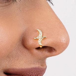 22k Gold Plated Meher Koyal Nathni