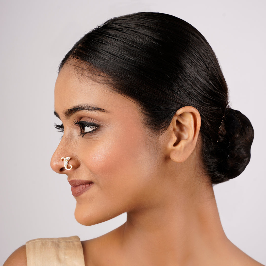 22k Gold Plated Meher Saba Nathni