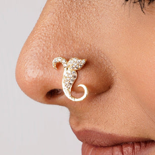 22k Gold Plated Meher Saba Nathni