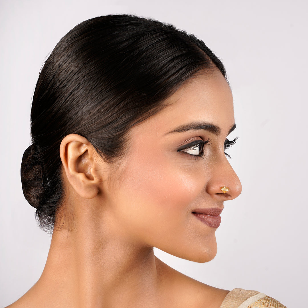 22k Gold Plated Meher Riva Nathni