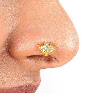 22k Gold Plated Meher Riva Nathni