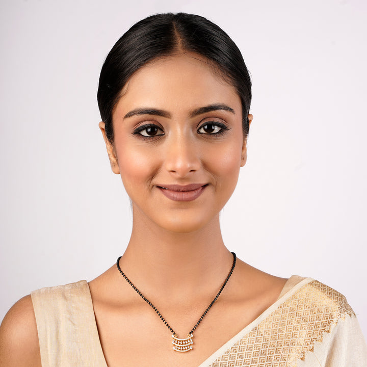 22k Gold Plated Sankranti Grishma Mangalsutra