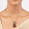 22k Gold Plated Sankranti Nandini Pendant