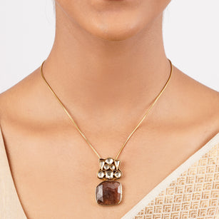 22k Gold Plated Sankranti Nandini Pendant