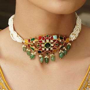 Sankranti Alaka Choker Set