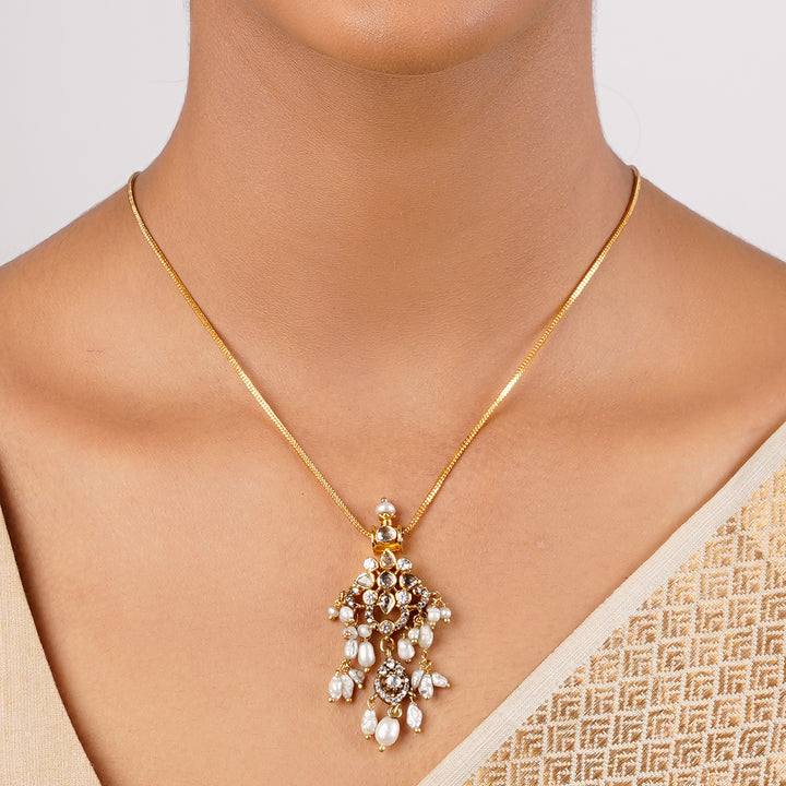 22k Gold Plated Sankranti Saanvi Pendant
