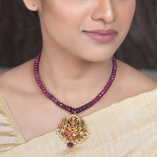 22k Gold Plated Amolya Devyani Pendant