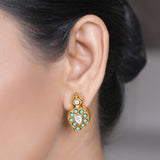 22k Gold Plated Amolya Chitra Pendant Set