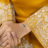 Sparsh 22k Gold Plated Fresh Water Pearl Bracelet