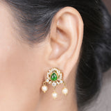 22k Gold Plated Amolya Harini Pendant Set