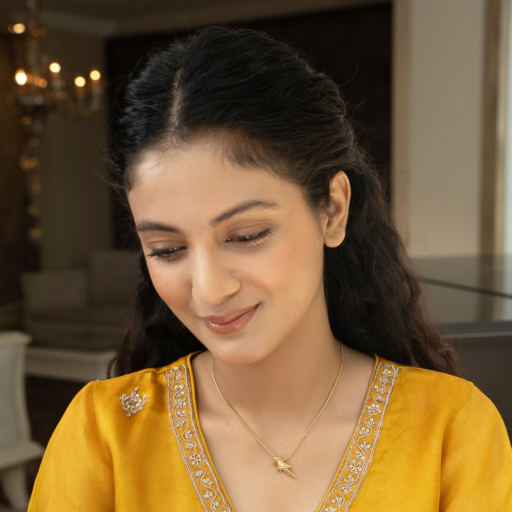 Sparsh 22k Gold Plated  Exclusives Pendant