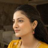 Sparsh 22k Gold Plated Hoops