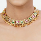 22k Gold Plated Tarini Alankrita Necklace set