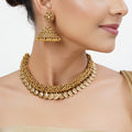 22k Gold Plated Tarini Alina Necklace set