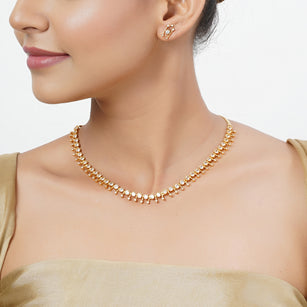22k Gold Plated Tarini Amrita Necklace set