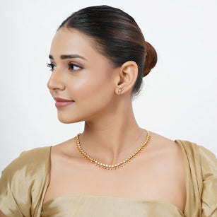 22k Gold Plated Tarini Amrita Necklace set