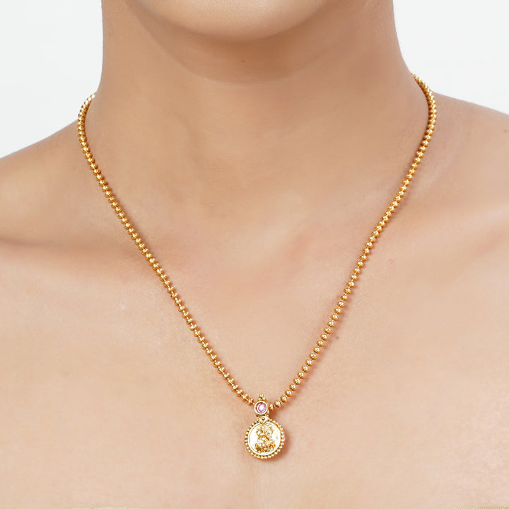 22k Gold Plated Tarini Anaya Necklace set
