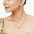 22k Gold Plated Tarini Anaya Necklace set
