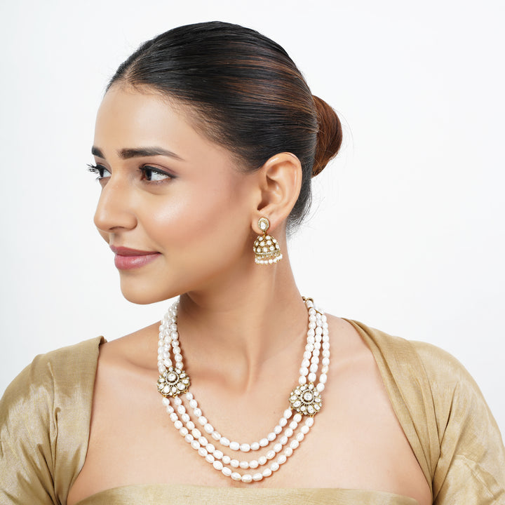 Antique Gold  Tarini Arnika Necklace set