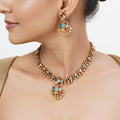 22k Gold Plated Tarini Bandhani Necklace set