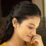 22k  Gold Plated Ruby Earcuff