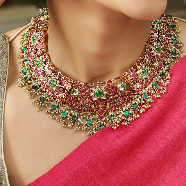 Sankranti Aarnita Necklace Set