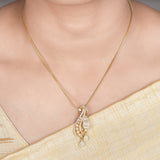 22k Gold Plated Amolya Sharvya Pendant Set