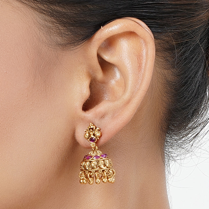 22k Gold Plated Tarini Chandrikaa Necklace set
