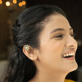 22k  Gold Plated Kundan Earcuff