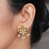 22k Gold Plated Amolya Yamika Necklace Set